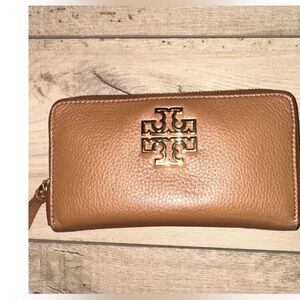 Tory Burch Tan Leather Wallet